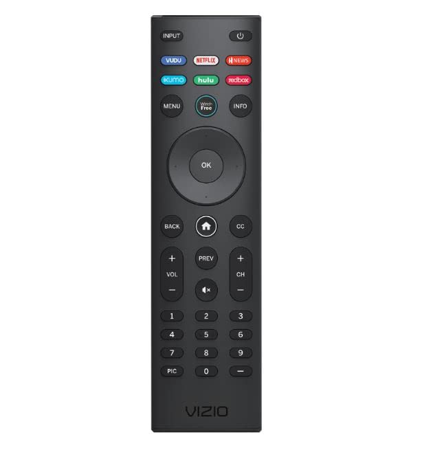 VIZIO SmartCast Universal Remote Control - Smart Remote Replacement for All VIZIO TVs - Requires 2 AAA Batteries