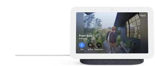 Google Nest Hub 7” Smart Display 2nd Generation with Google Assistant - Charcoal