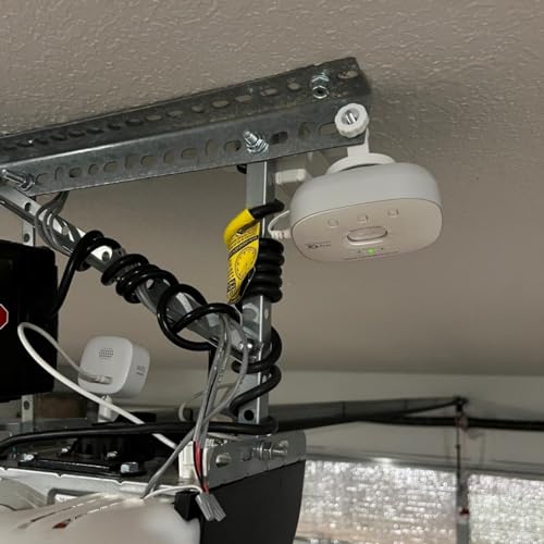 Mounting Bracket for myQ Chamberlain Garage Smart Hub, No Drilling, No Tools,No Drilling Install ，Compatible with myQ-G0401-ES (not Included Garage Hub)