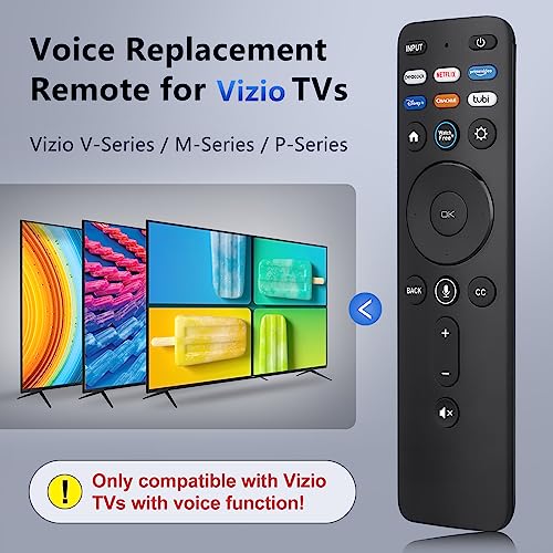 Voice Remote for VIZIO Smart TV Remote Control Replacement-XRT260