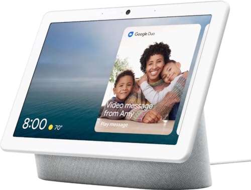 Google Nest Hub Max 10" Smart Display with Google Assistant - Chalk