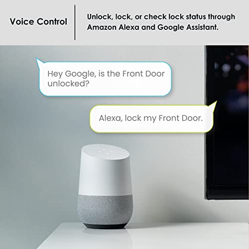 Lockly Secure Link Wi-Fi Hub - Control Your Lockly Smart Lock from Anywhere with Real-time Notifications and Voice Control (PGH200)