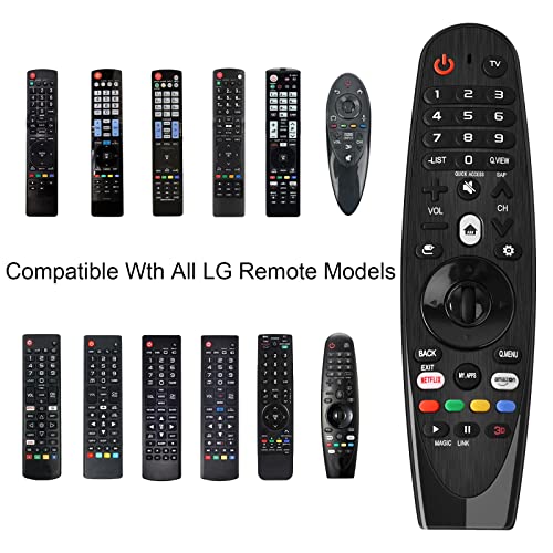Universal Remote Control for LG Smart TV Magic Remote（NO Voice Function No Pointer Function） Compatible with All Models for LG TV