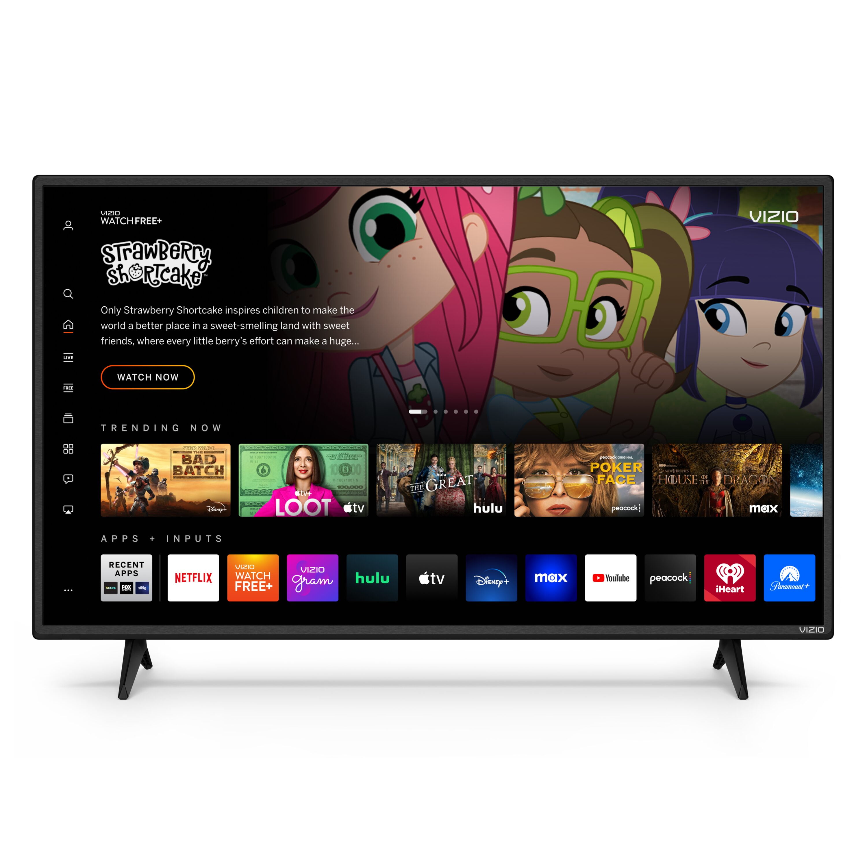 VIZIO 43-inch D-Series Full HD 1080p Smart TV with Apple AirPlay and Chromecast Built-in, Alexa Compatibility, D43f-J04, 2022 Model