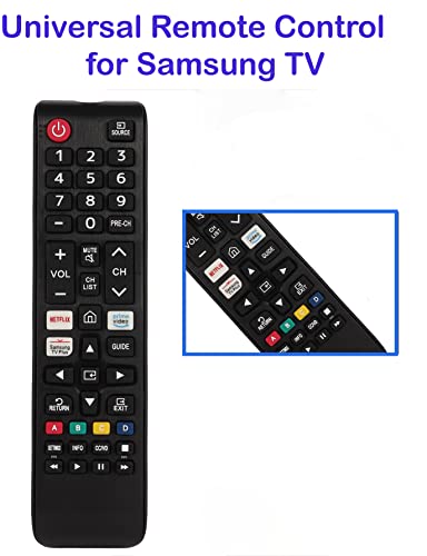 Universal Samsung-TV-Remote, BN59-01315J Remote Replacement for All Samsung LCD LED HDTV 3D Smart TVs