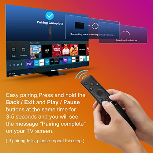 Replacement Voice Remote for Samsung-TV-Remote Control Compatible for All Samsung with Voice Function Smart Curved Frame QLED LED LCD 8K 4K TVs