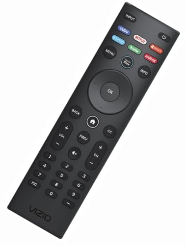 VIZIO SmartCast Universal Remote Control - Smart Remote Replacement for All VIZIO TVs - Requires 2 AAA Batteries