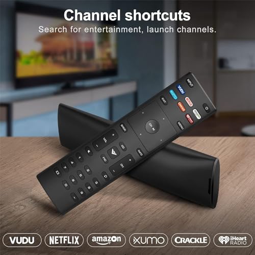 Replacement for Vizio Smart TV Remote, 2-Pack Universal Control for Vizio Remote, Control for Vizio TV Remote Compatible for VIZIO All LED LCD HD 4K UHD HDR Smart TV