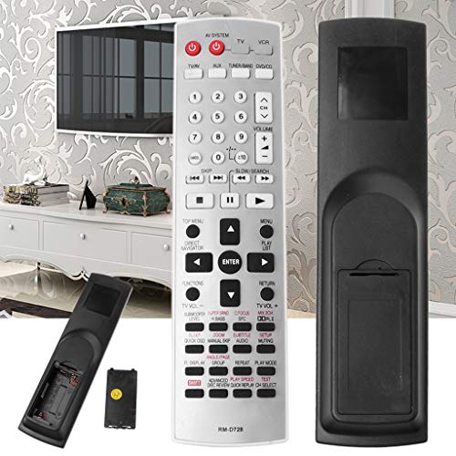 Wondiwe Remote Theater, Remote Control Replacement for Panasonic EUR7722X10 DVD Smart Television TV Controller Home Theater Systems