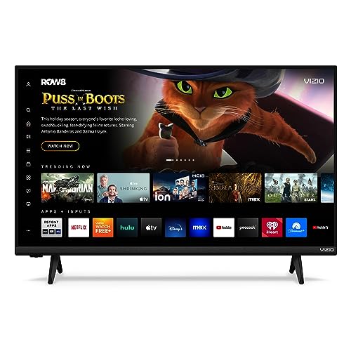 VIZIO 32-inch D-Series Full HD 1080p Smart TV with Apple AirPlay and Chromecast Built-in, Alexa Compatibility, D32fM-K07 / D32fM-K01, 2023 Model (Renewed)
