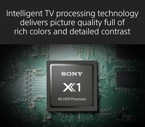 Sony 65 Inch 4K Ultra HD TV X85K Series: LED Smart Google TV with Dolby Vision HDR and Native 120HZ Refresh Rate KD65X85K- Latest Model, Black