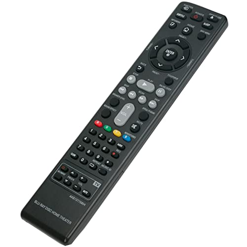 AKB73775804 Replace Remote Control fit for LG 3D Blu-ray Disc DVD Player Home Theater Cinema System BH4030S BH4430P BH4530T BH6230S BH6330H BH6430P BH6530T BH6730 BH6730P BH6730S BH6730T BH6830SW