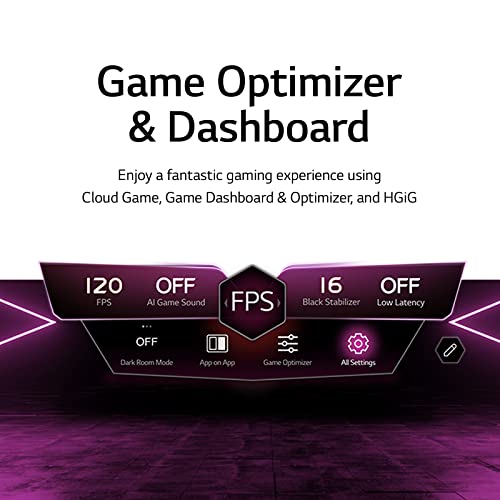 LG 65-Inch Class UQ7570 Series 4K Smart TV, AI-Powered 4K, Cloud Gaming (65UQ7570PUJ, 2022), Black