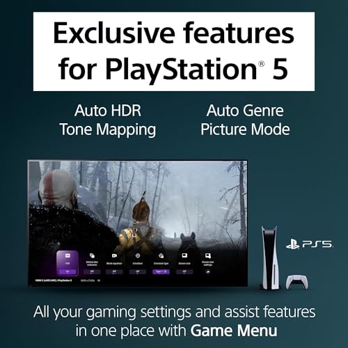 Sony 65 Inch 4K Ultra HD TV X85K Series: LED Smart Google TV with Dolby Vision HDR and Native 120HZ Refresh Rate KD65X85K- Latest Model, Black