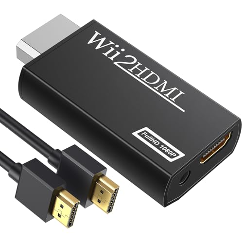 GANA Wii to HDMI 1080p Adapter with Audio