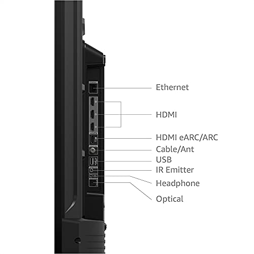 50" 4K UHD Smart TV with Alexa Remote