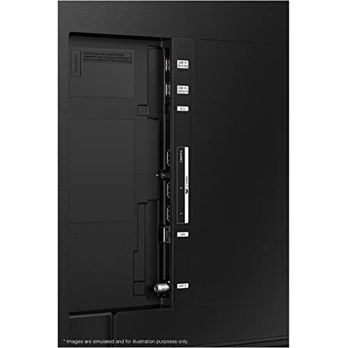 SAMSUNG 65-Inch Class Crystal UHD 4K CU8000 Series PurColor,Object Tracking Sound Lite,Q-Symphony,Motion Xcelerator,Ultra Slim,Solar Remote,Smart TV with Alexa Built-in (UN65CU8000,2023 Model),Black