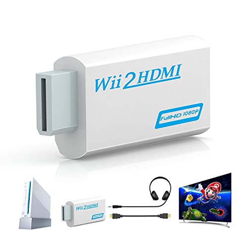 GANA Wii to HDMI Converter with Audio Support