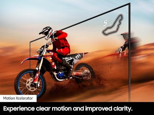 SAMSUNG 43-Inch Class QLED 4K Q60D Series Quantum HDR Smart TV w/Object Tracking Sound Lite, Motion Xcelerator, Slim Design, Gaming Hub, Alexa Built-in (QN43Q60D, 2024 Model)