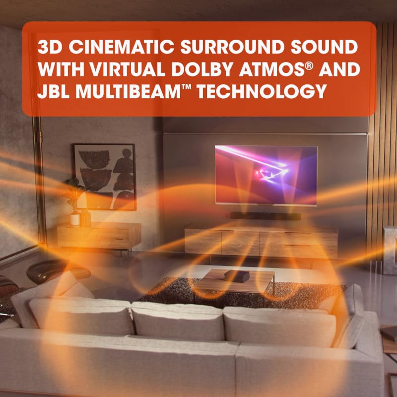 JBL BAR5.0 Dolby Atmos Soundbar - Grey/Black