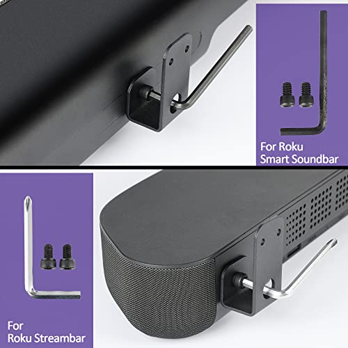 Roku Soundbar Wall Mount with Remote Cover