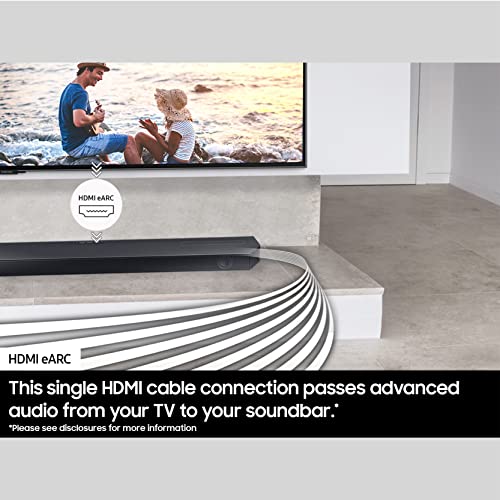 SAMSUNG HW-Q60C 3.1ch Dolby Soundbar - Black