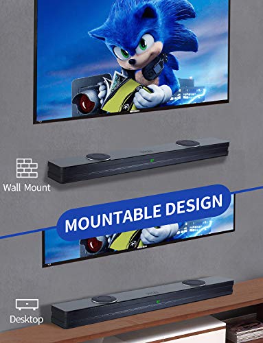 38-Inch 2.1 Sound Bar with Built-In Subwoofers