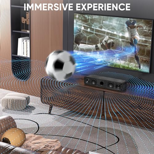 40W Wooden Sound Bar for Smart TVs