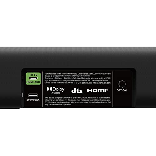 VIZIO V-Series 2.0 Compact Sound Bar with Bluetooth