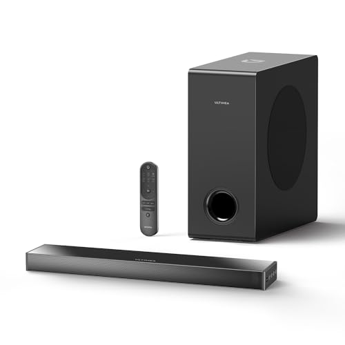 ULTIMEA 160W Smart TV Sound Bar with Subwoofer