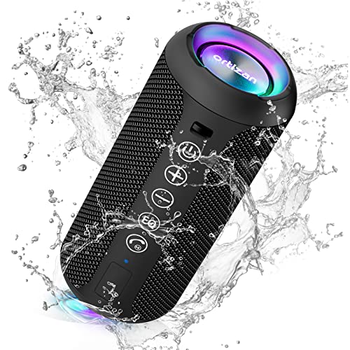 Ortizan Waterproof Bluetooth Speaker with Deep Bass