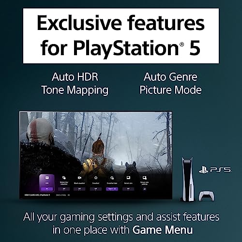 Sony 75 Inch 4K Ultra HD TV X80K Series: LED Smart Google TV with Dolby Vision HDR KD75X80K- Latest Model, Black