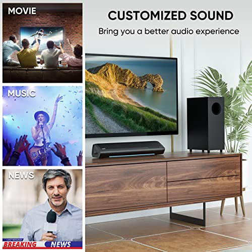 Saiyin 2.1 Soundbar with Subwoofer for TV