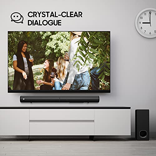 PHEANOO 2.1 CH Soundbar with Subwoofer & Connectivity
