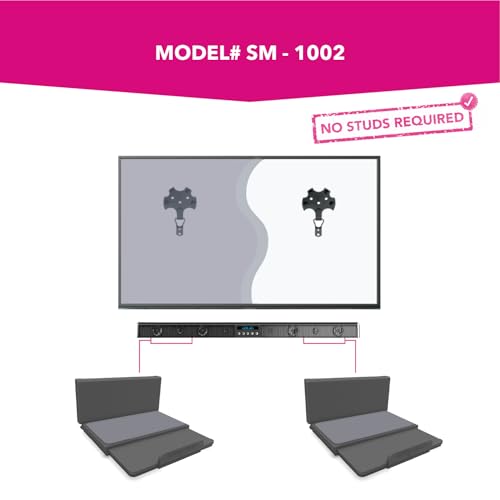 Universal Wall Mount for TV Soundbars, Easy Install