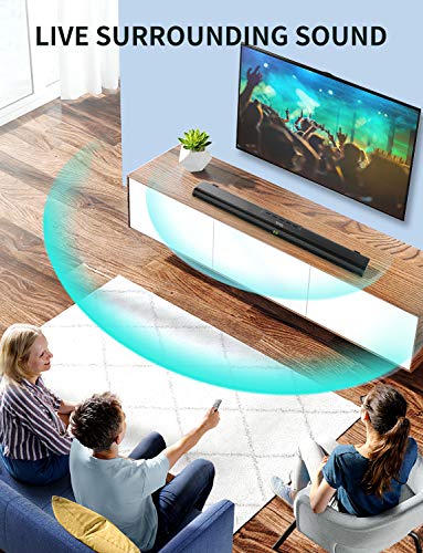 Bluetooth Sound Bar with Built-in Subwoofer