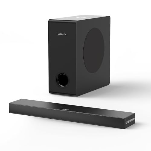 ULTIMEA 2.1 Sound Bar with Deep Bass Subwoofer