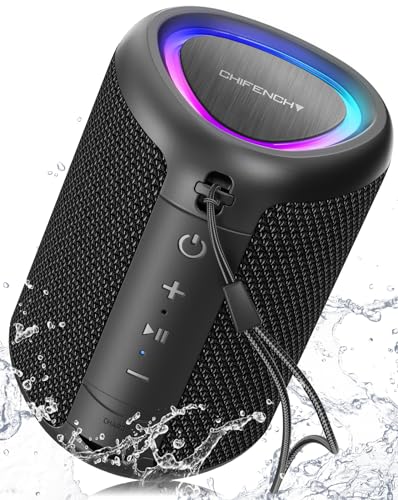 Chifenchy Portable Bluetooth Speaker with Lights and Sound