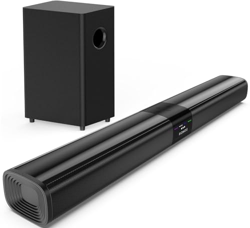 Saiyin 100W Bluetooth Sound Bar with Subwoofer
