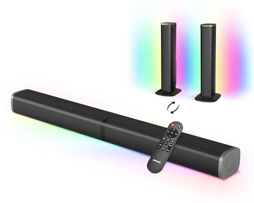 Wohome 32" Bluetooth Sound Bar with Subwoofers