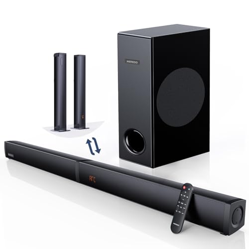 Smart TV Sound Bar with Detachable Subwoofer
