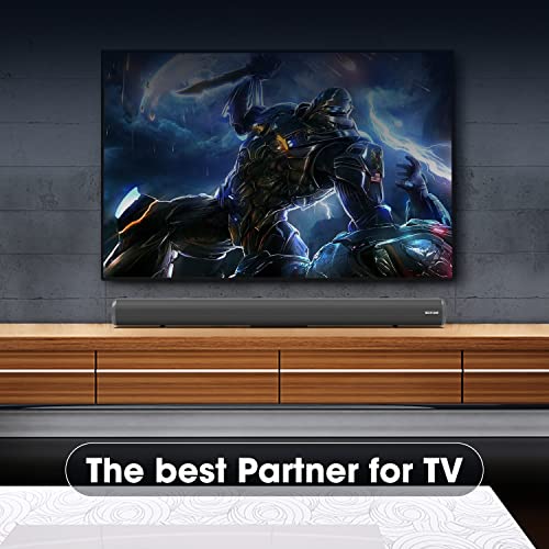 BESTISAN 34-Inch Bluetooth Sound Bar for TVs