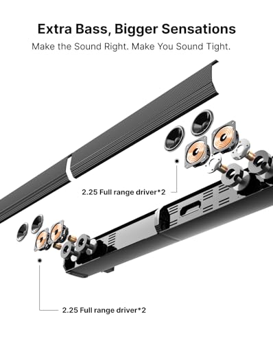 ULTIMEA Dolby Atmos 4.1ch Bluetooth Sound Bar