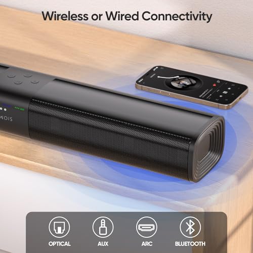 Detachable 20" Sound Bar for Smart TVs