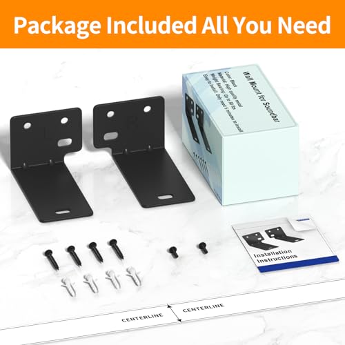 Bose Soundbar Wall Mounting Bracket with Kit