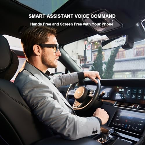 Smart Glasses with HD Camera & Bluetooth Speaker