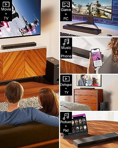 ULTIMEA Dolby Atmos Sound Bar with Subwoofer