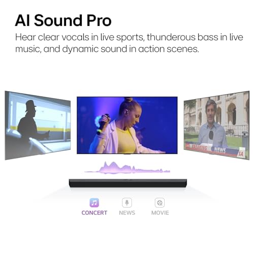 LG S70TY Dolby Atmos Soundbar with Subwoofer