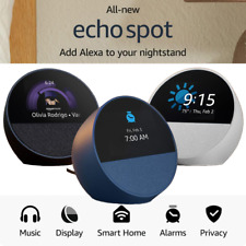 Smart Alarm Clock with Alexa - Echo Spot 2024