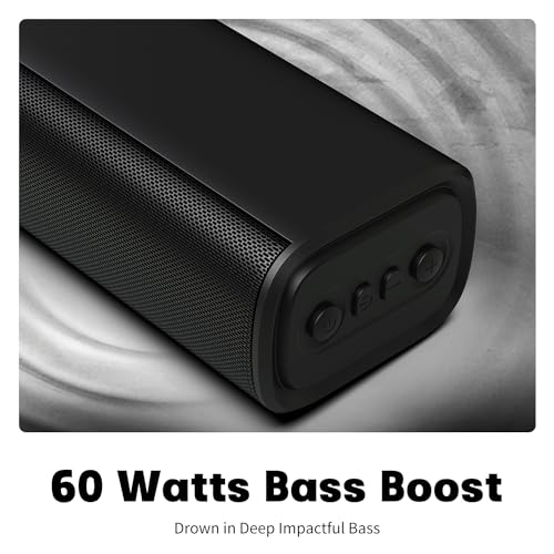 Rythflo 16-Inch Bluetooth Sound Bar with Dynamic Lights